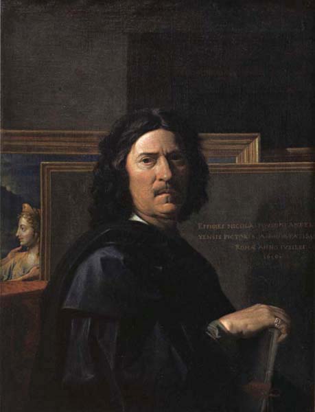 Nicolas Poussin Self-Portrait